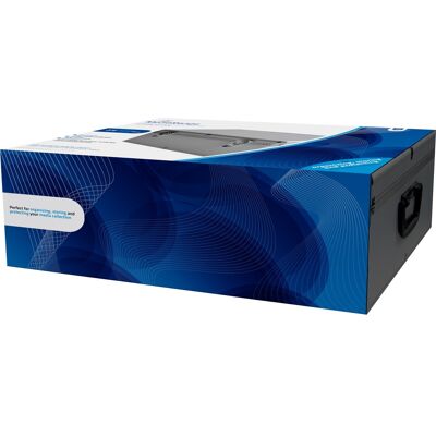 MediaRange BOX77 optisk disk etui Boksetaske 500 diske Sølv, Kuffert MediaRange BOX77 optisk disk etui Boksetaske 500 diske Sølv, Kuffert
