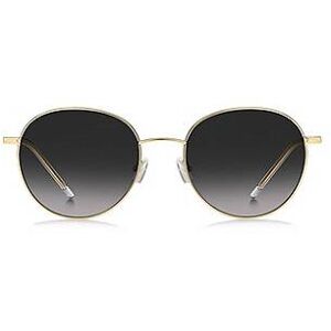 Boss Round-frame sunglasses in lightweight titanium