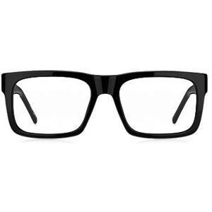 HUGO Black-acetate optical frames with 3D monogram