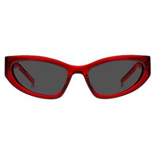 HUGO Red-acetate optical frames with 3D monogram