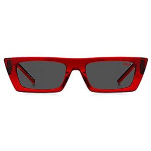 HUGO Red-acetate sunglasses with 3D monogram