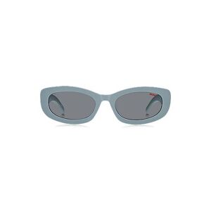 HUGO Blue sunglasses with branded temples