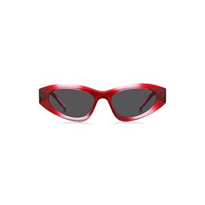HUGO Red sunglasses with stacked-logo temples