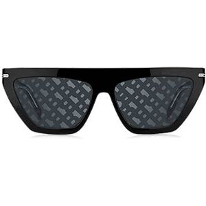 Boss Black-acetate sunglasses with monogram-patterned lenses