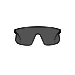 Boss Black mask-style sunglasses with branded temples