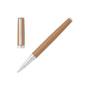Boss Rollerball pen with camel lacquer finish
