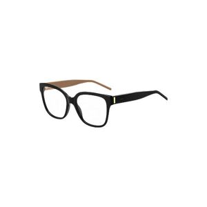 Boss Black bio-acetate optical frames with signature hardware