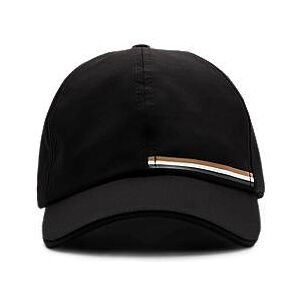 Boss Water-repellent cap with signature stripe and logo