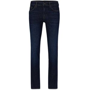 Boss Slim-fit jeans in dark-blue comfort-stretch denim