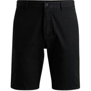 HUGO Slim-fit chino shorts in stretch-cotton gabardine