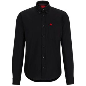 HUGO Button-down slim-fit shirt in Oxford cotton