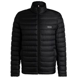 Boss Water-repellent padded jacket with tonal logo