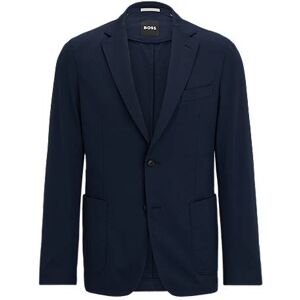 Boss Slim-fit jacket in performance-stretch jersey