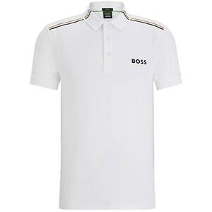 Boss x Matteo Berrettini slim-fit polo shirt with signature stripes