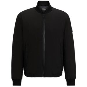 Boss Regular-fit jacket in bi-stretch fabric