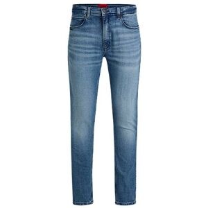 HUGO Extra-slim-fit jeans in blue stretch denim