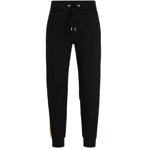 Boss Cotton-blend tracksuit bottoms with colour-blocking