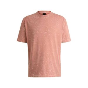 Boss Relaxed-fit T-shirt in pure cotton with logo detail