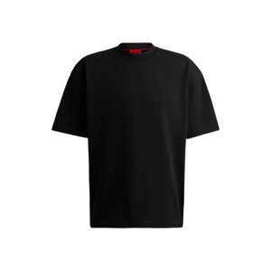 HUGO Oversized-fit all-gender T-shirt in cotton with logo label
