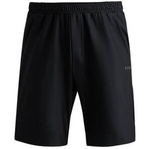 Boss Quick-dry shorts with decorative reflective logo