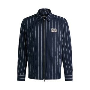 Boss x Shohei Ohtani relaxed-fit striped jacket