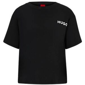 HUGO Relaxed-fit pyjama T-shirt with printed logo