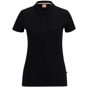 Boss Cotton-piqué polo shirt with logo detail