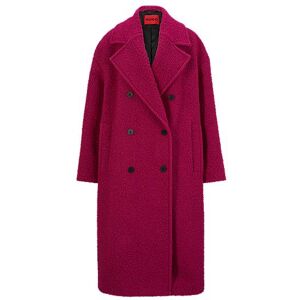 HUGO Oversized-fit coat in a wool blend