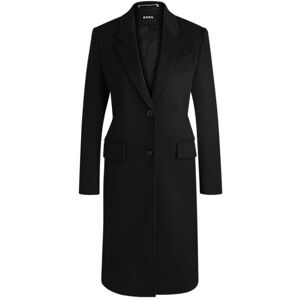 Boss Slim-fit coat in virgin wool and cashmere