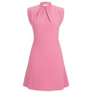 HUGO Mini dress with drape-front detail