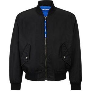 HUGO Water-repellent bomber jacket with branded zip puller