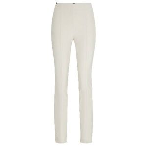 Boss Extra-slim-fit trousers in performance-stretch fabric
