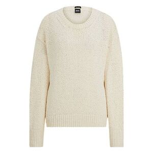 Boss Knitted sweater in a cotton blend