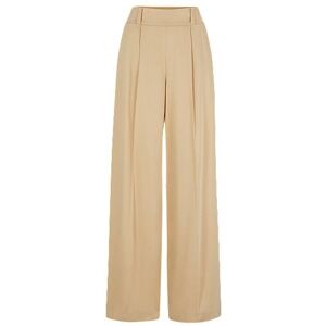 HUGO Relaxed-fit trousers with wide leg