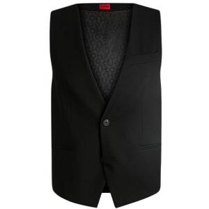 HUGO Oversized-fit all-gender waistcoat in stretch fabric