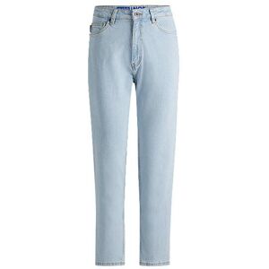 HUGO Mom jeans in aqua stretch denim