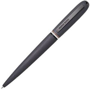 Boss Brushed ballpoint pen with signature-stripe ring