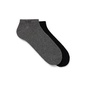 Boss Two-pack of ankle socks in a cotton blend