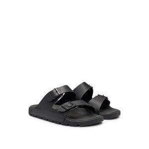 Boss All-gender twin-strap sandals with structured uppers