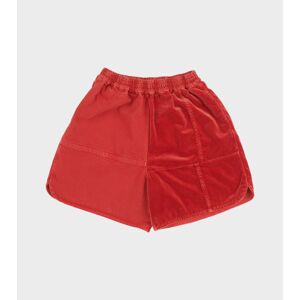 Anntian Shorts The Clash Garment Dyed Red S
