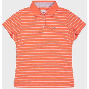 Saks Potts Venus Polo Shirt Melon Stripe L