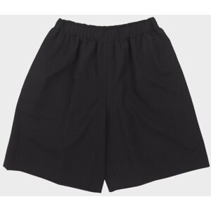 Comme des Garcons Plain Wool Shorts Navy L