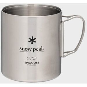 Snow Peak Stainless Vacuum Double Wall 450ml Mug Silver ONESIZE