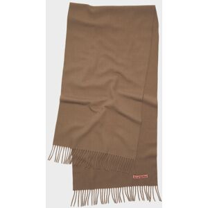 Acne Studios Canada New Scarf Caramel Brown ONESIZE