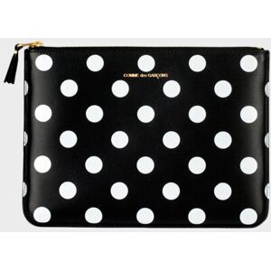 Comme des Garcons Wallet Dots Clutch Black/White ONESIZE