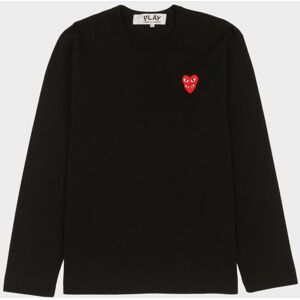 Comme des Garcons PLAY M Double Heart T-shirt Black XL