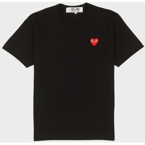 Comme des Garcons PLAY M Red Heart T-shirt Black XL