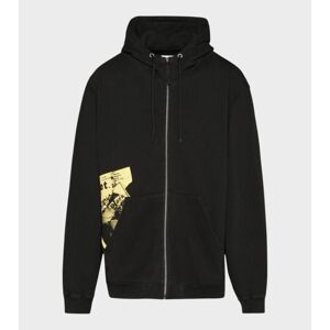 Maison Margiela Printed Hoodie Black L