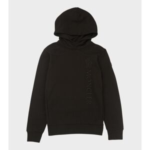 Moncler Embroidered Logo Hoodie Black M