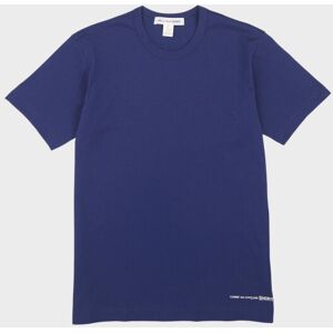 Comme des Garcons Shirt Basic Logo T-shirt Navy XL